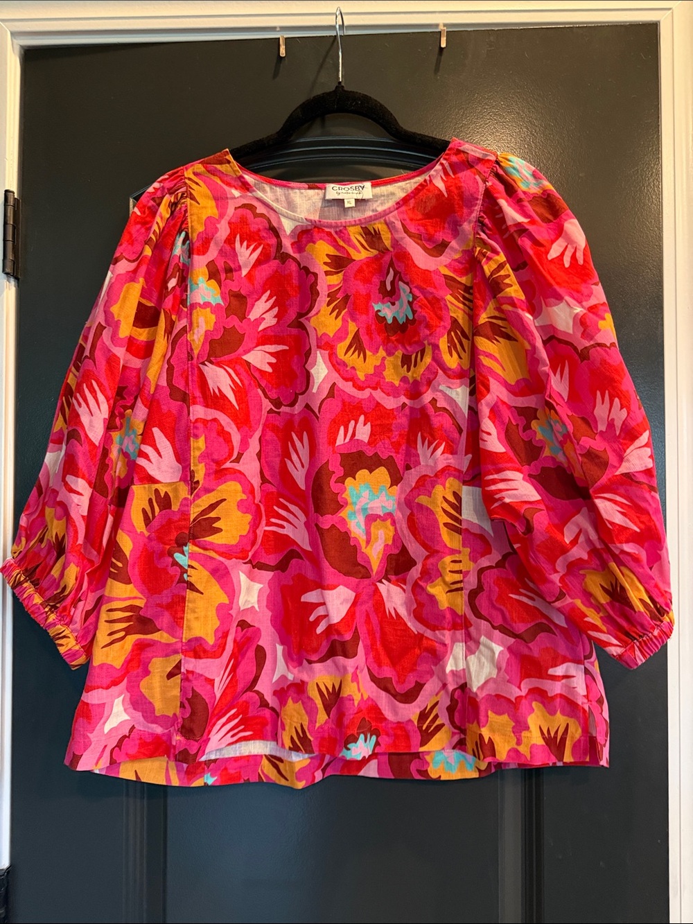 Crosby by Mollie Burch Lottie balloon sleeve top